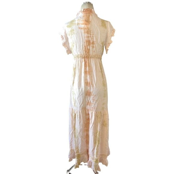 Jen's Pirate Booty Kozmic Flirty Dress in Desert Sun Astral Tie Dye XSmall New - Picture 6 of 14
